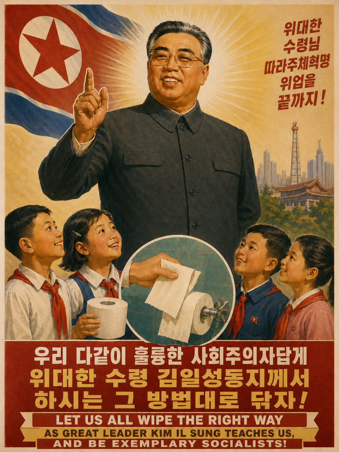 Even revolution bows to the humblest daily ritual.