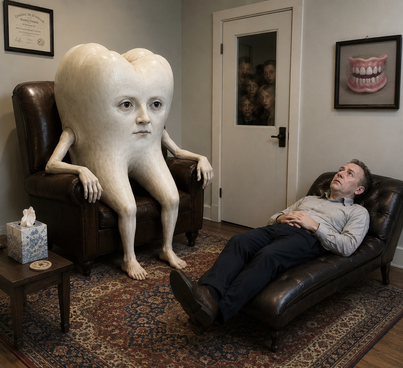 Even dentophobia needs its own therapy session, apparently.