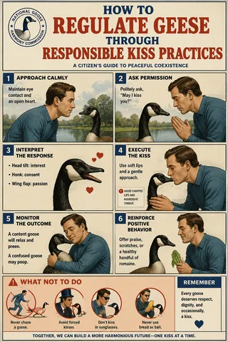 Six panels, one man, one bird, romaine lettuce, hearts.