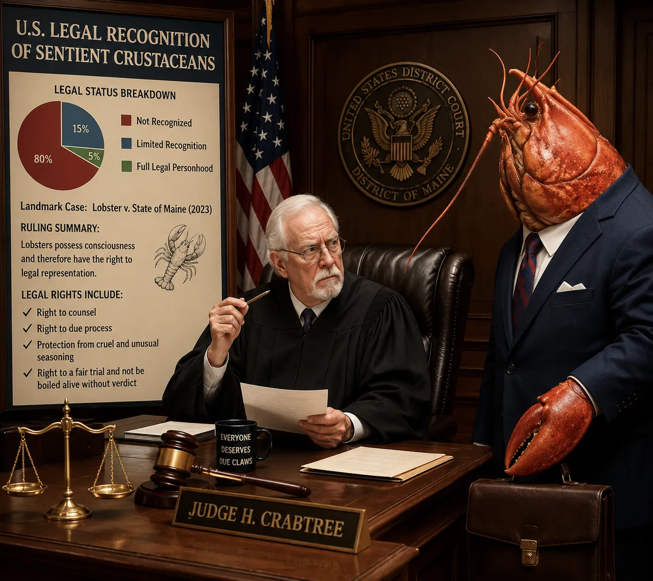 Filed under Sentient Parties. Precedent set. Awaiting seasoning brief.