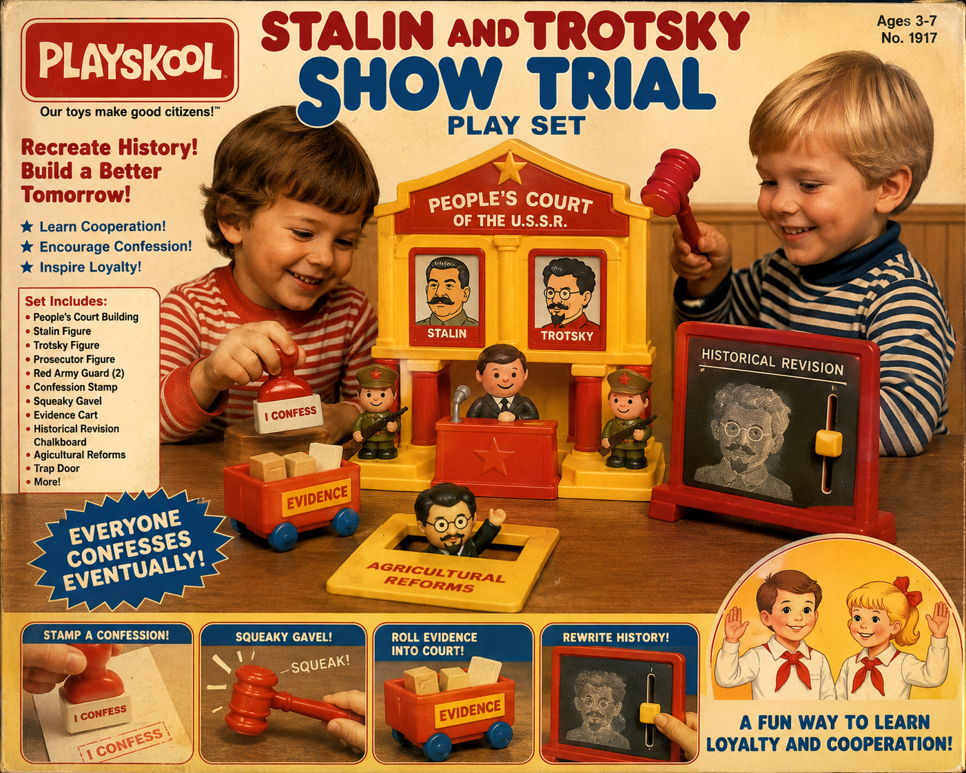 Finally, a board game that teaches coerced confession skills