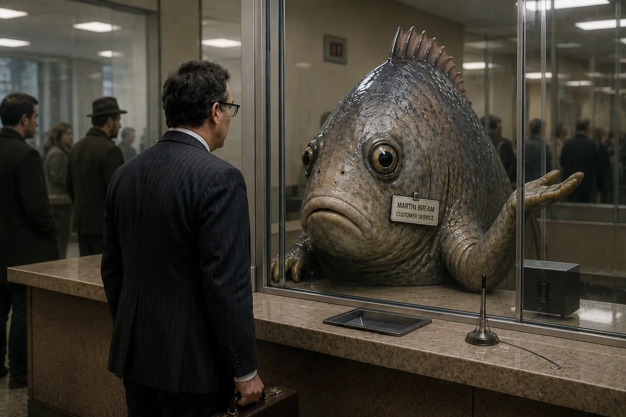 Cold scales behind glass, waiting on human tides.