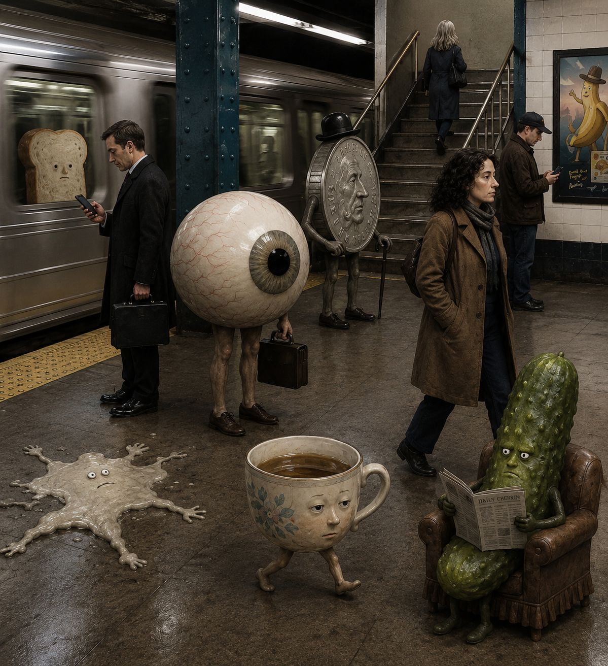 The city holds its breath, unbothered by strangeness.